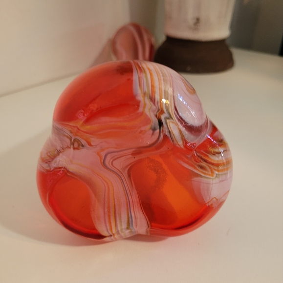 Vintage Norcrest Glass Art Vase - Picture 7 of 8